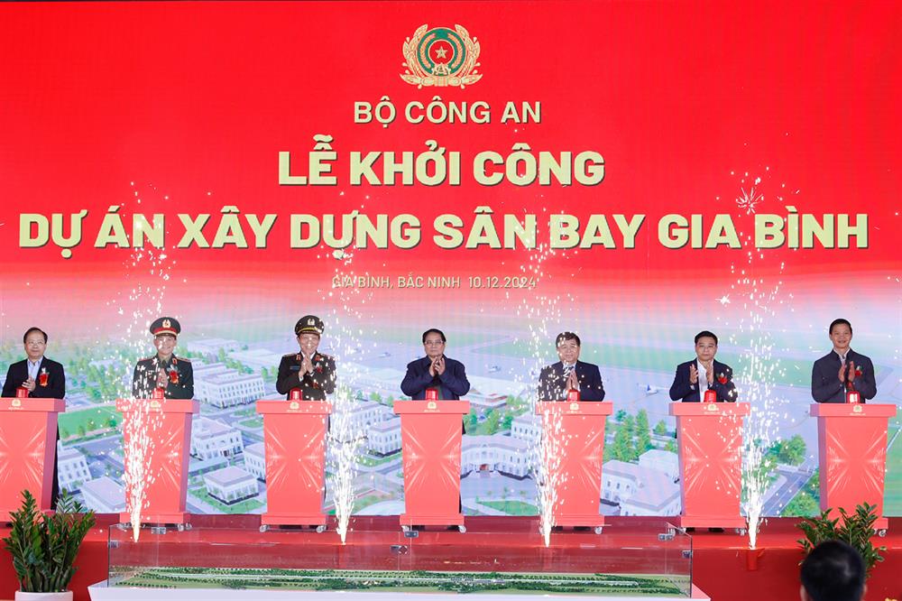 Khởi công dự án xây dựng sân bay đầu tiên của Bộ Công an